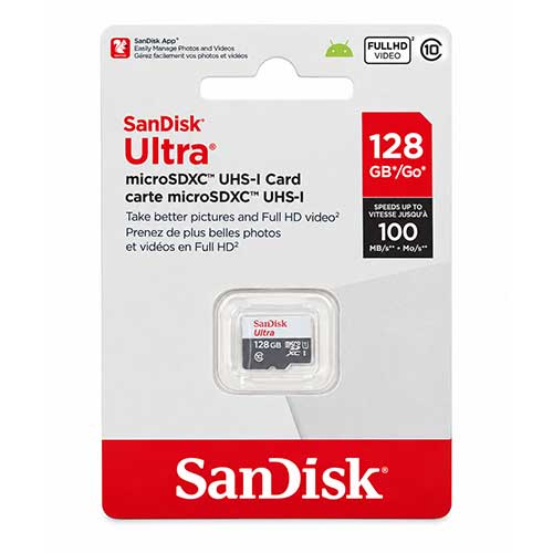  کارت حافظه MicroSD 128گیگابایت SanDisk اورجینال