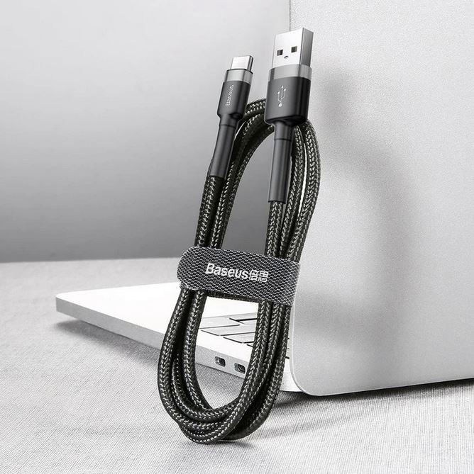 کابل USB به USB-C باسئوس مدل Cafule 3A طول 0.5 متر