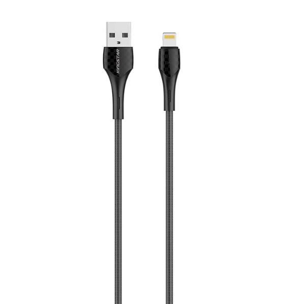 کابل تبدیل USB به لایتنینگ کینگ استار مدل k02طول 1 متر