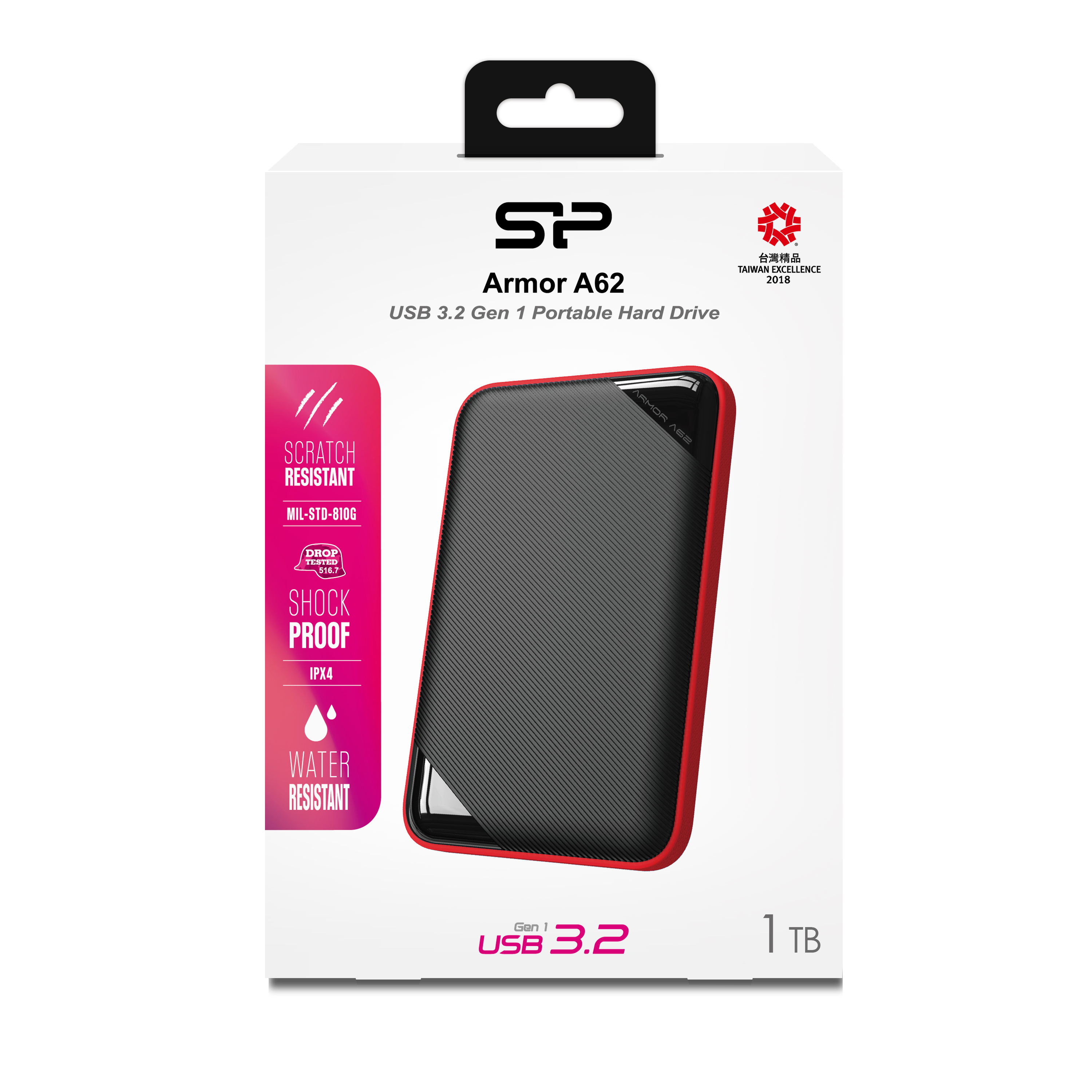 هارد اکسترنال سیلیکون پاور مدل Armor A62- یک ترابایت
