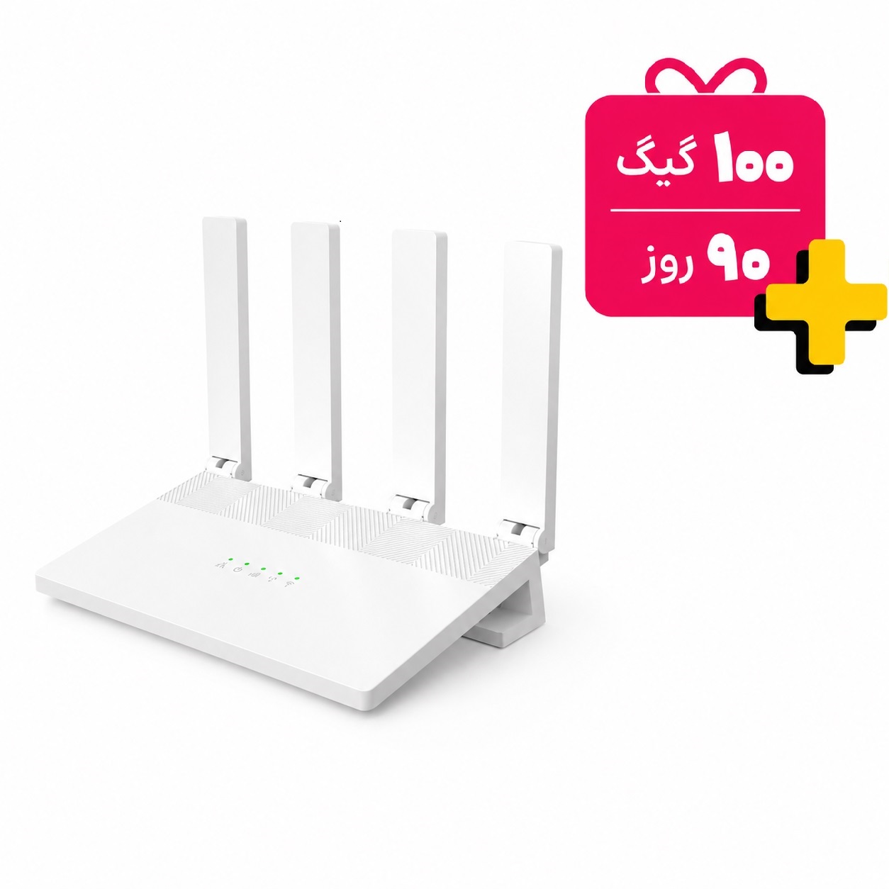 Naztech NZT77-UX400 Wireless N300 4G LTE Modem Router +100GB 90Days