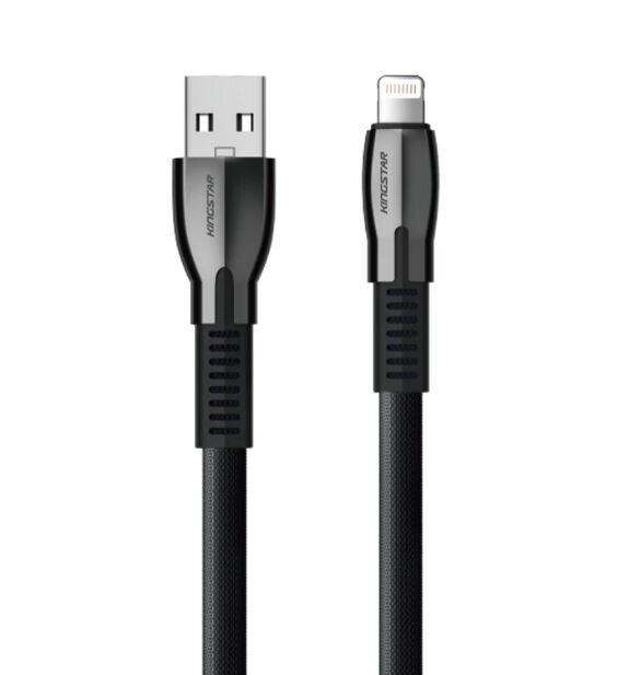 کابل تبدیل USB به لایتنینگ کینگ استار مدل K345i طول 1 متر