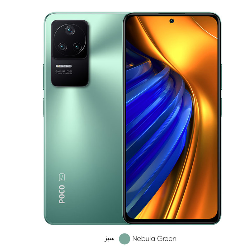 گوشی موبایل شیائومی مدل Poco F4 5G دو سیم کارت ظرفیت 128 گیگابایت و رم 6 گیگابایت-گلوبال
