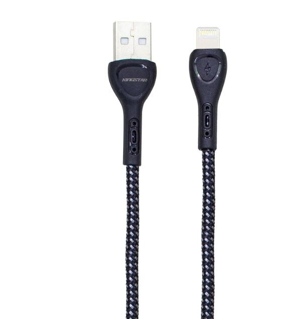 کابل تبدیل USB به لایتنینگ کینگ استار مدل K24طول 1 متر