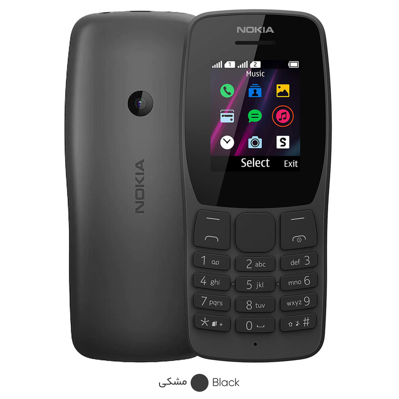 گوشی موبایل نوکیا مدل 110 NEW دو سیم‌ کارت 