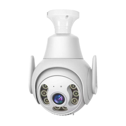 SIM card rotating bulb camera