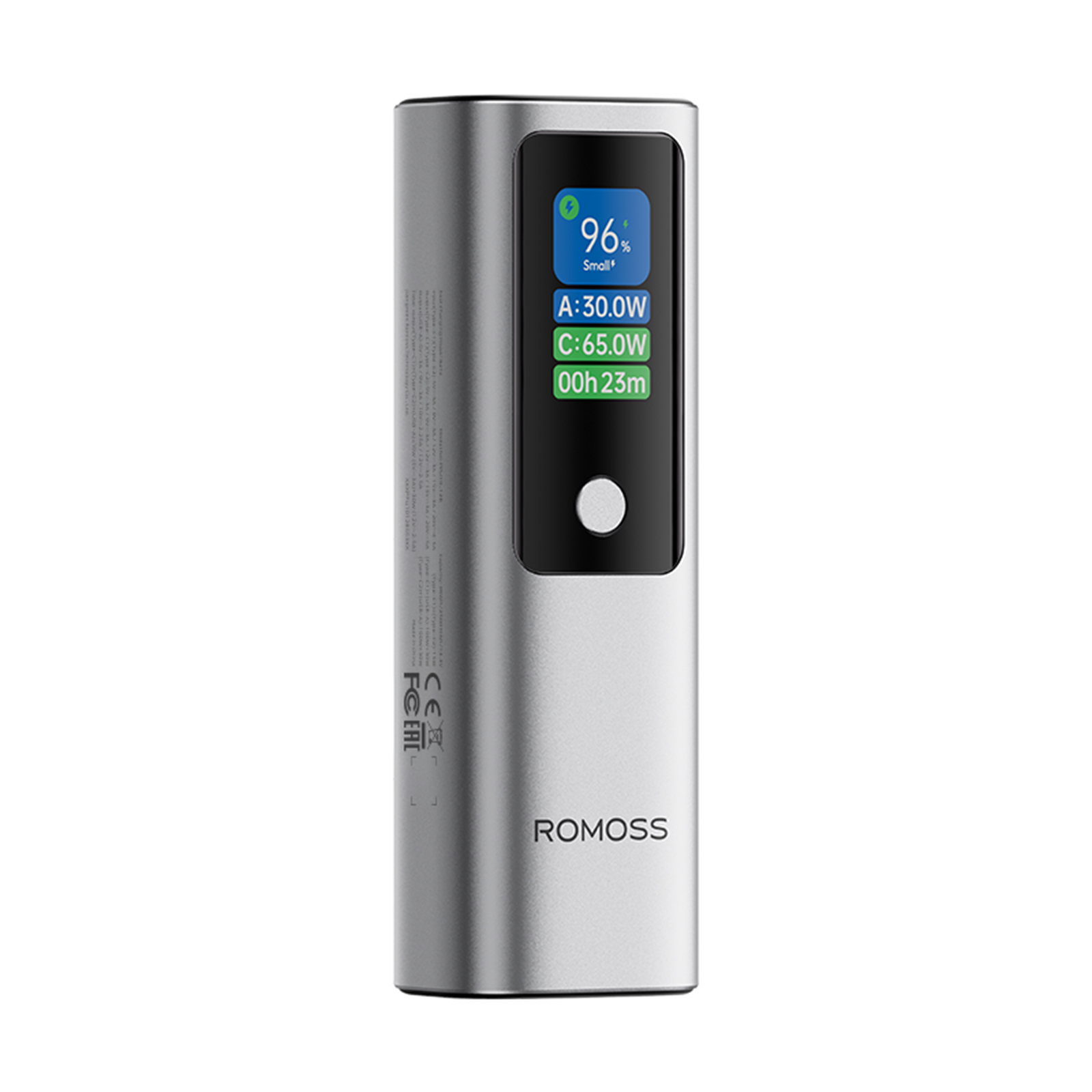 Power Bank Romoss PPU 10-128 PD + Laptop LCD (130W) Cable C to C 10000mAh 