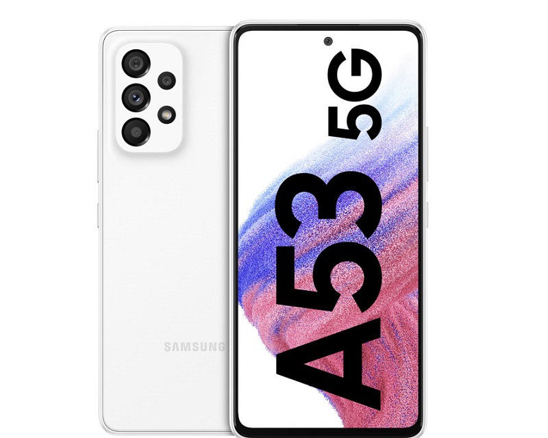 Samsung mobile phone model GALAXY A53 5G dual sim card capacity 128 GB and RAM 8 GB - Vietnam