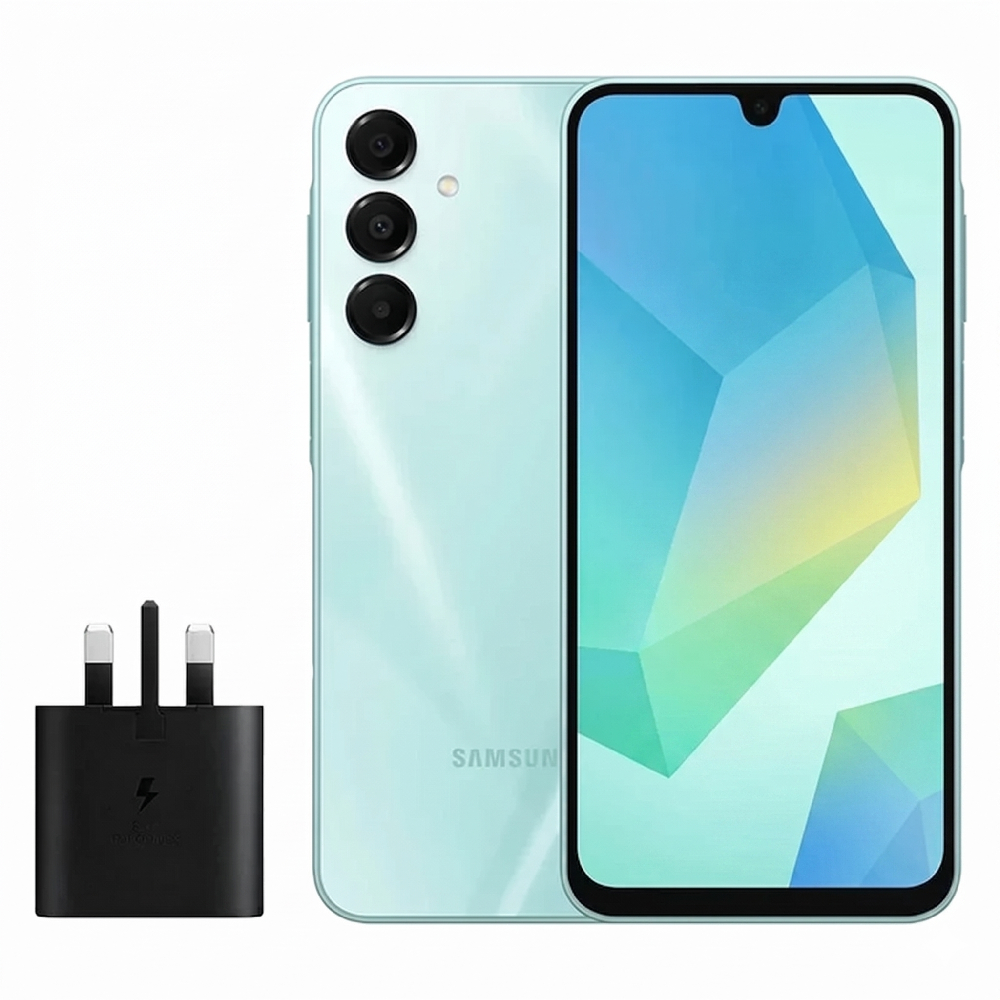 گوشی موبایل سامسونگ مدل Galaxy A16 4G دو سیم کارت ظرفیت 128 گیگابایت و رم 4 گیگابایت - ویتنام - به همراه شارژر 25 وات سامسونگ