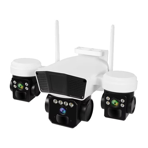 Three-lens SIM card rotating camera