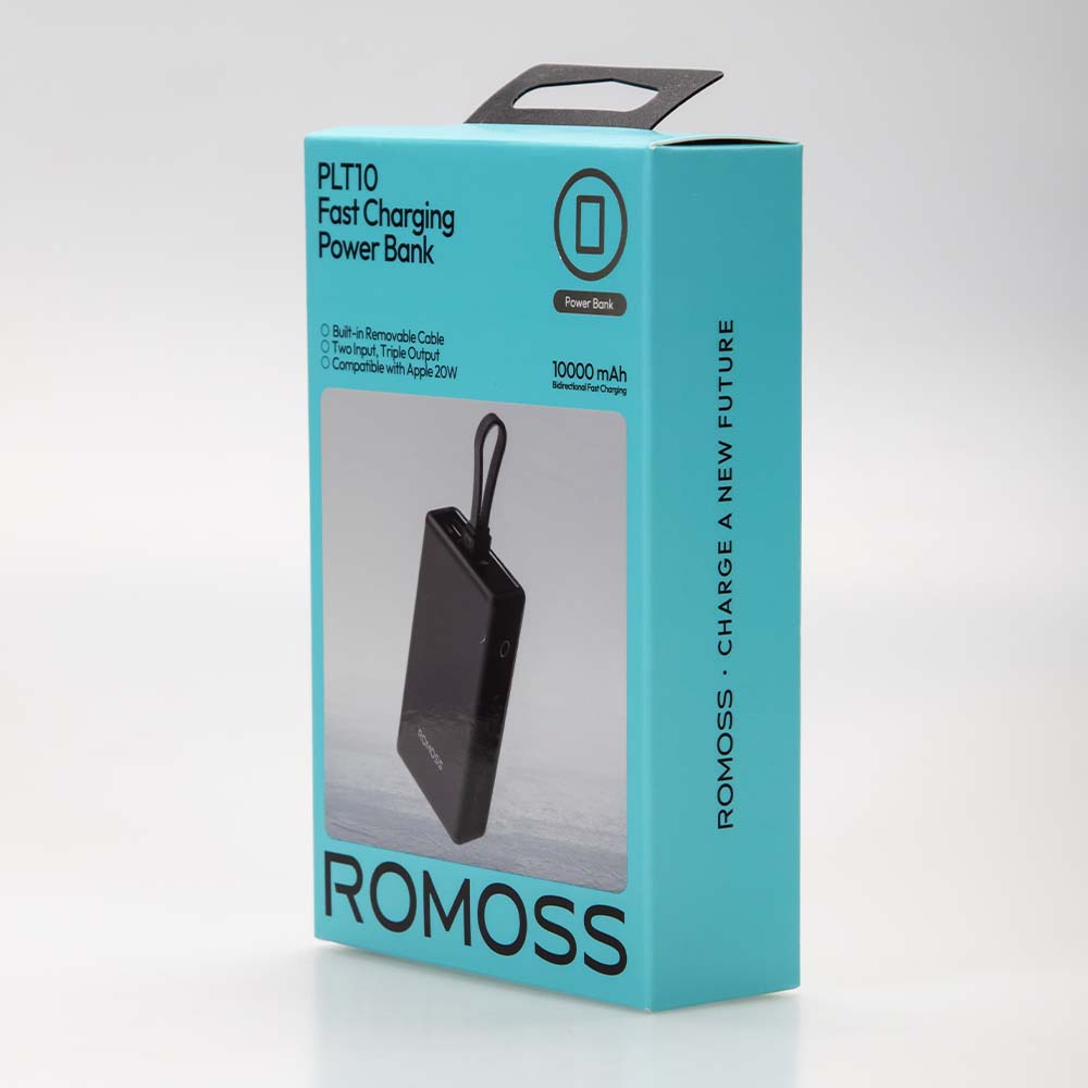 پاوربانک 10000mAh روموس مدل PLT10-172