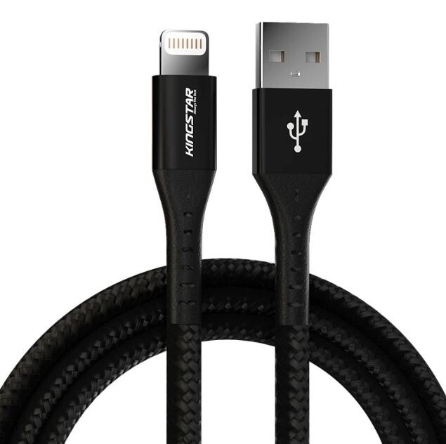 کابل تبدیل USB به لایتنینگ کینگ استار مدل K125i طول 1.2 متر