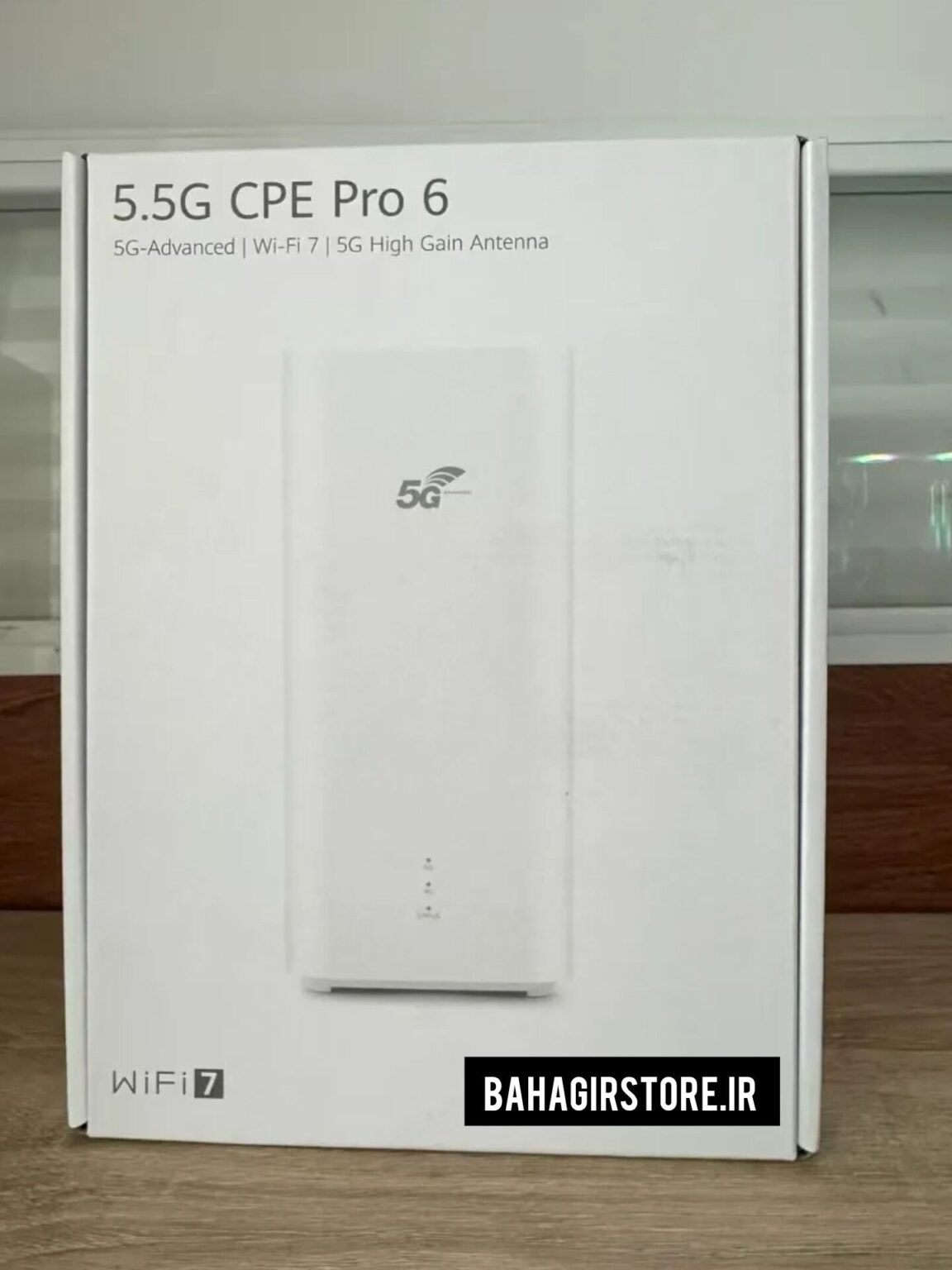 مودم 5.5G هواوی H165-383 CPE Pro 6 Wi‑Fi 7 اکبند