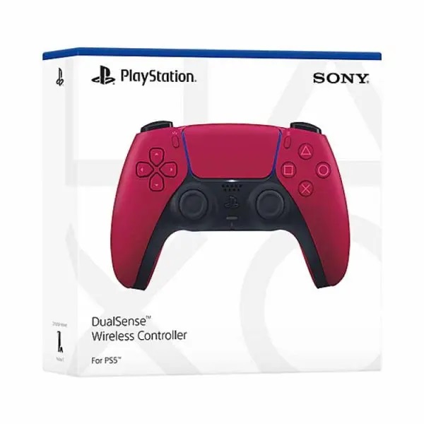 دسته PS5 قرمز مدل DualSense Cosmic Red