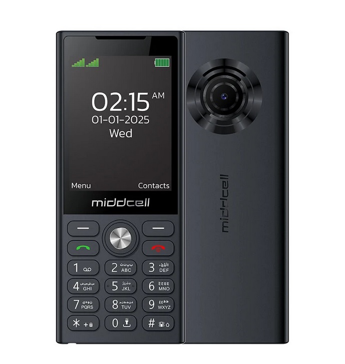 Middcell M215 Dual SIM Storage 32MB And 32MB RAM Mobile Phone